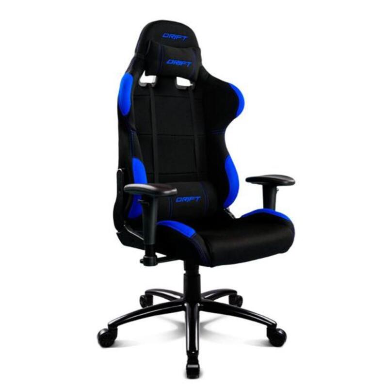 Gaming Chair DRIFT DR100BL 90-160o Foam Cloth Blue Black