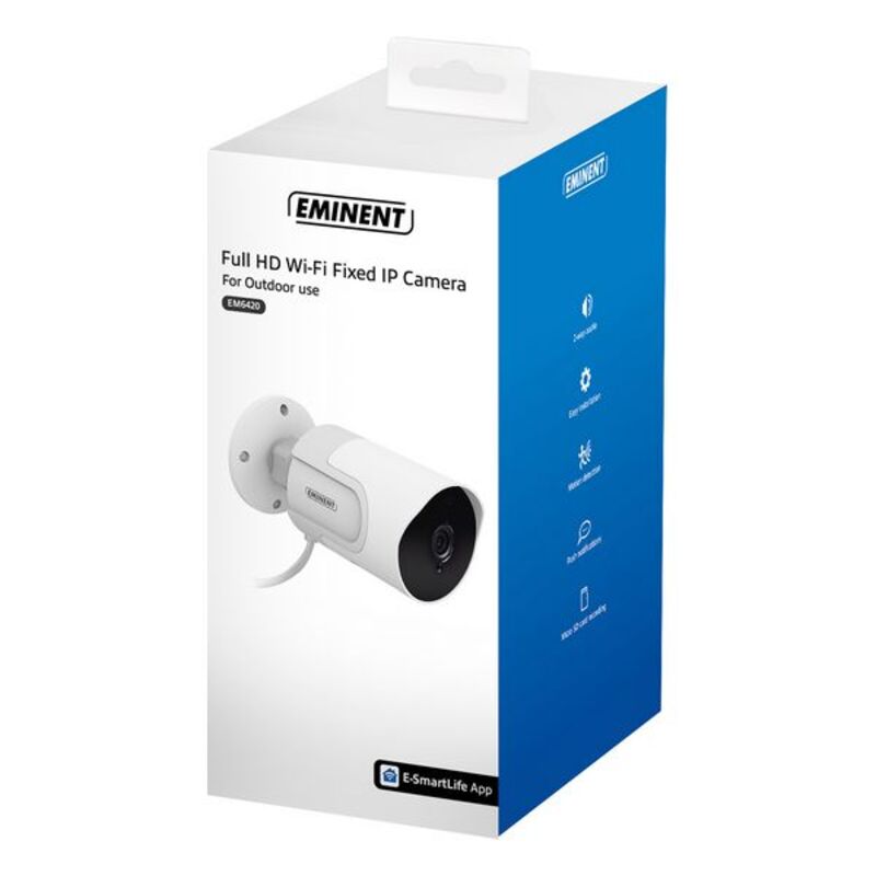IP camera Eminent EM6420 1080 px WiFi 2.4 GHz White
