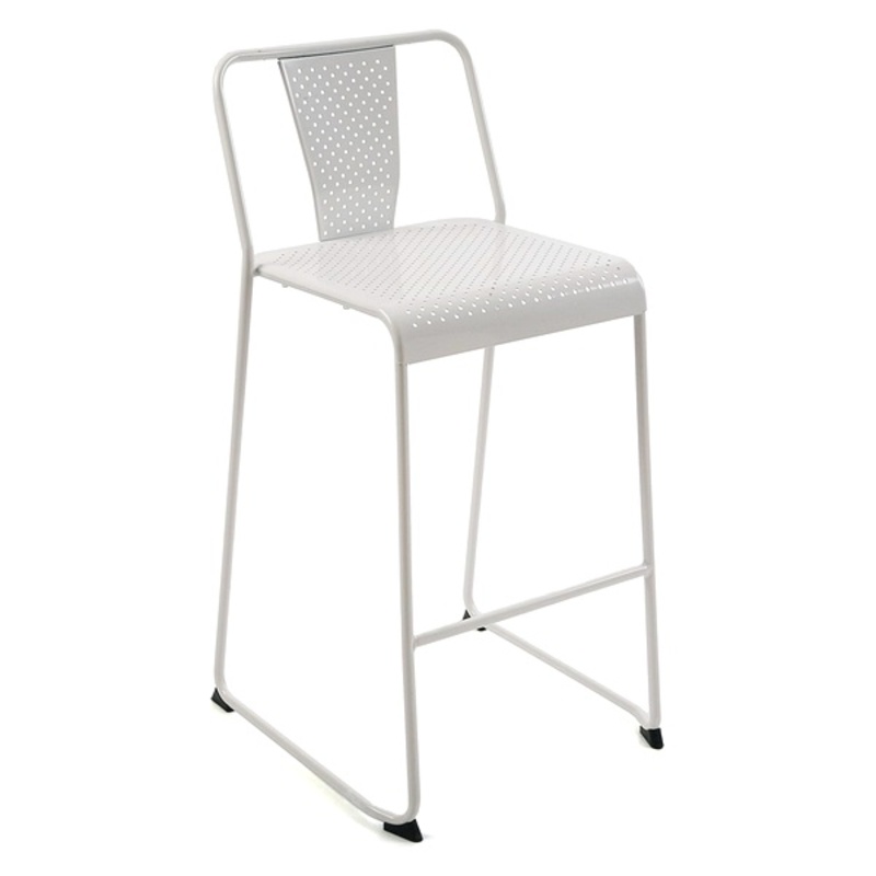 

Metal Chair With Low Back For Restaurant, Kitchen, Bedroom (49,5 x 95,5 x 53,5 cm)