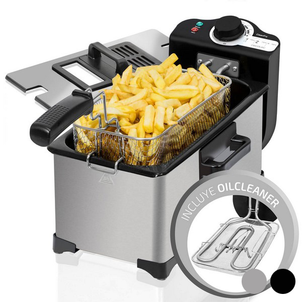 

Cecotec Home Kitchen 2000W 3L Stainless Steel Deep-Fat Fryer