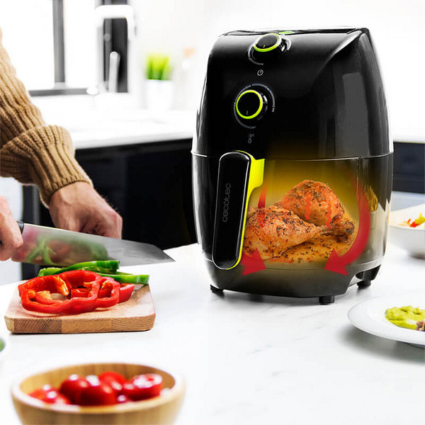 No-Oil Fryer Cecotec Cecofry Compact Rapid (1,5 L)