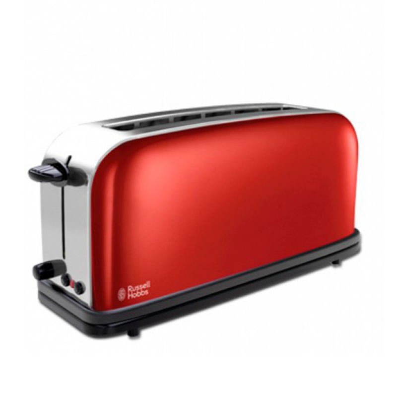 

Russell Hobbs Household Kitchen 1000W Stainless Steel Toaster Red