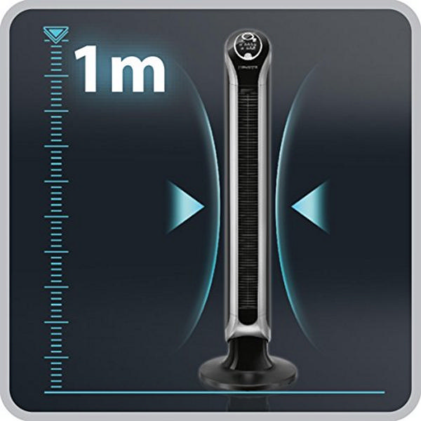 Tower Fan Rowenta Eole Infinite VU6620F0 40W 1 m 180° Black Yes