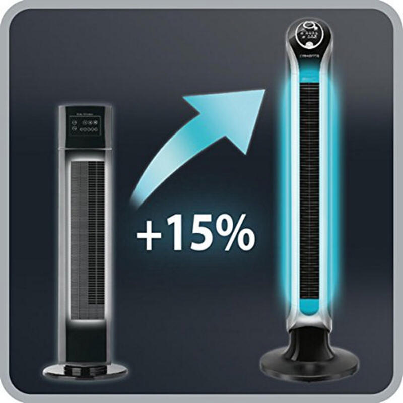 Tower Fan Rowenta Eole Infinite VU6620F0 40W 1 m 180° Black Yes