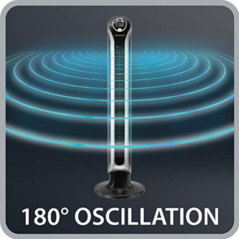 Tower Fan Rowenta Eole Infinite VU6620F0 40W 1 m 180° Black Yes