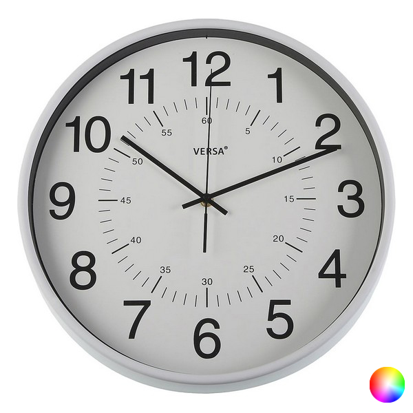 40cm Round Plastic Wall Clock