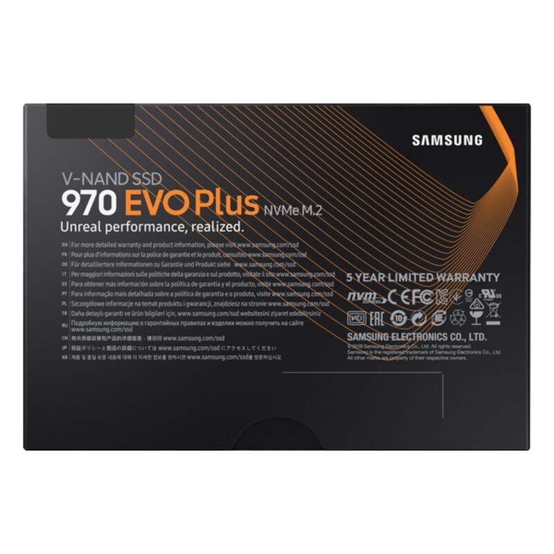 Hard Drive SSD Samsung 970 EVO Plus M.2