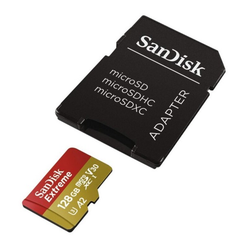 

SanDisk Micro SD Memory Card with Adaptor 160 MB/s (1.49 x 1.09 x 0.10 cm)