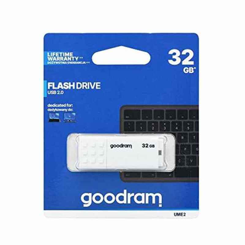 

GoodRam UME2 Flash Drive USB 2.0 5 MB/s-20 MB/s (5.1 x 2.1 x 0.96 cm)