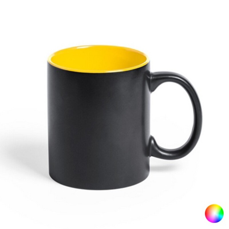 

350ml Ceramic Mug Dining Office Cup Bicoloured (8.2 x 9.6 x 8.2 cm)
