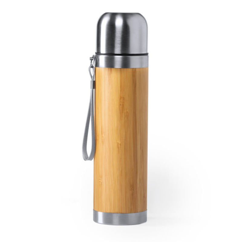 

420 ml Bamboo Stainless Steel Thermos