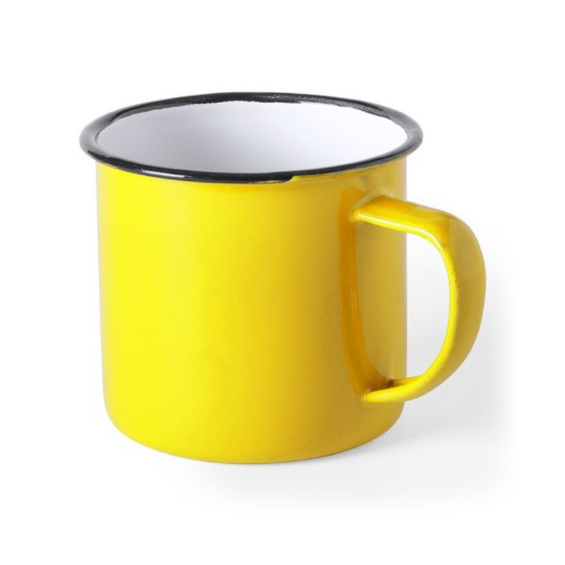 

350ml Vintage Metal Mug Breakfast Cup