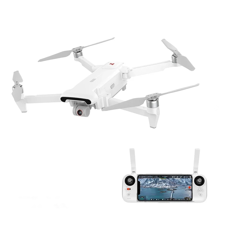 

FIMI X8 SE 2022 4K Camera 10KM GPS WiFi FPV Foldable RC Drone with 3-Axis Gimbal 35mins Flight Time RTF - White