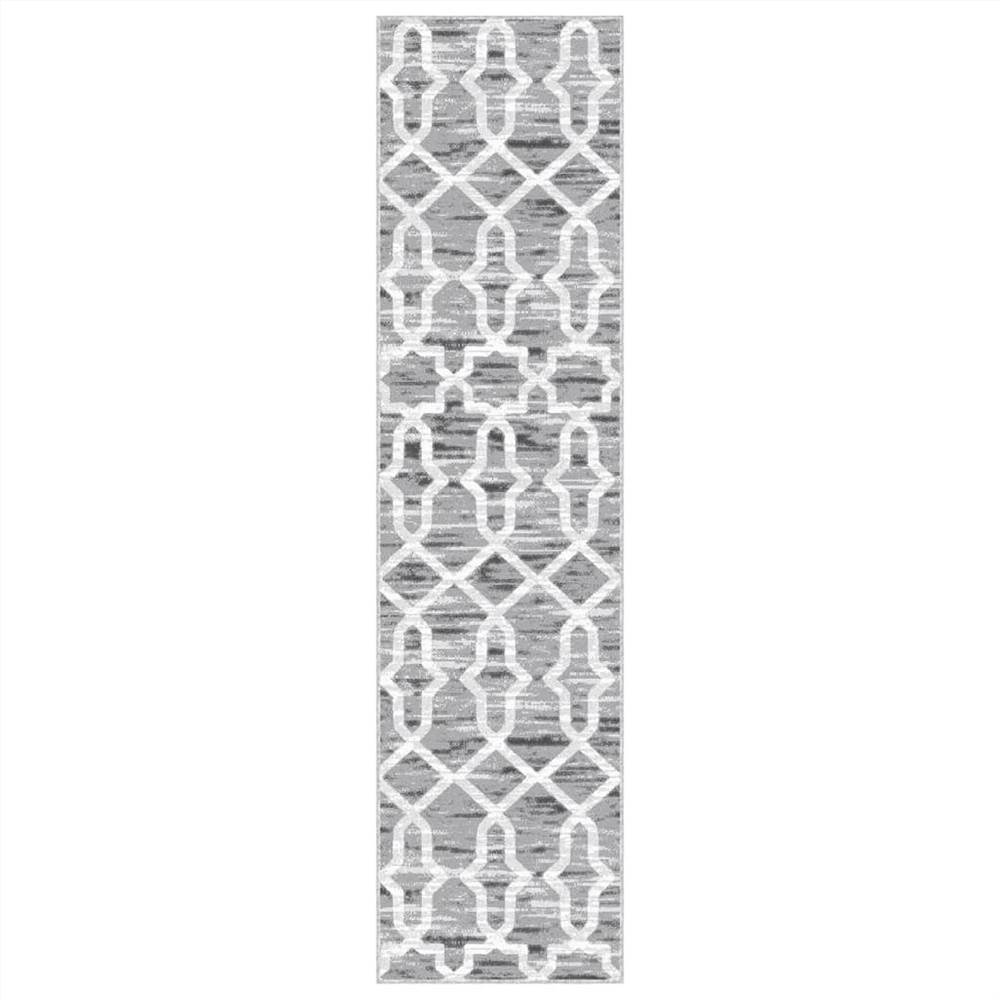 Printed Carpet Runner Washable Foldable 100x400 cm Polyester