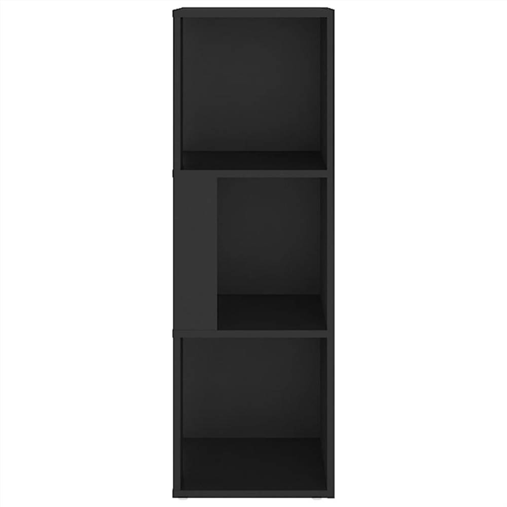 Corner Cabinet Black 33x33x100 cm Chipboard