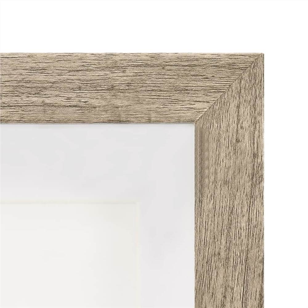 3D Box Photo Frames 3 pcs Dark Wood 28x28cm for 20x20cm Picture
