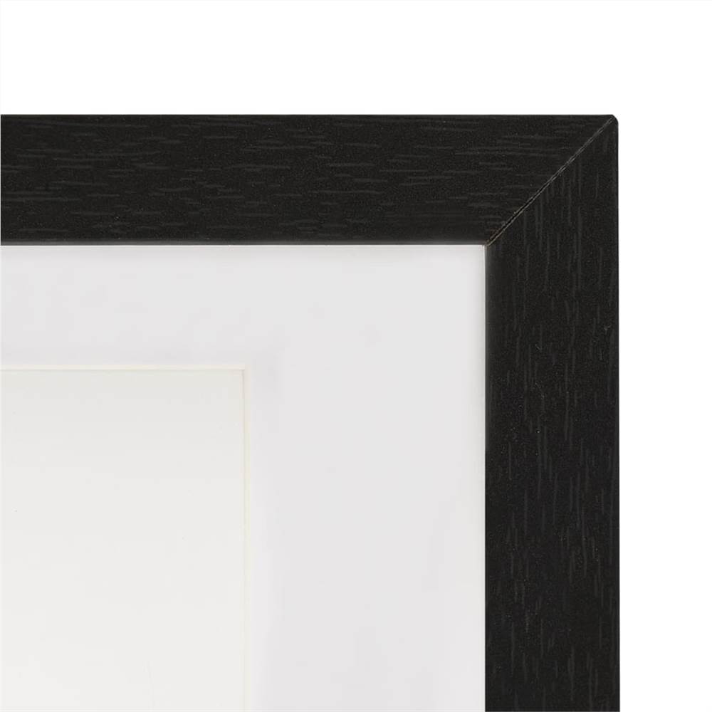 3D Box Photo Frames 5 pcs Black 23x23 cm for 13x13 cm Picture