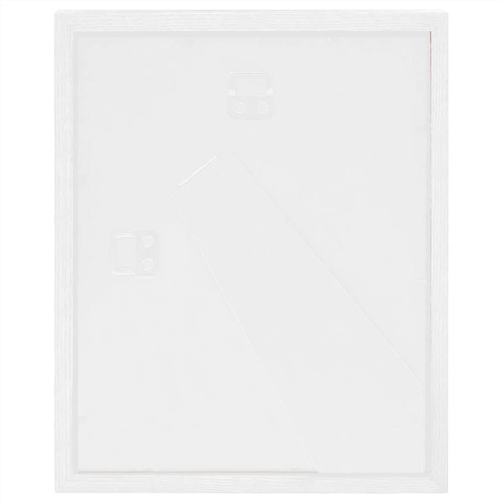 3D Box Photo Frames 5 pcs White 20x25 cm for 13x18 cm Picture