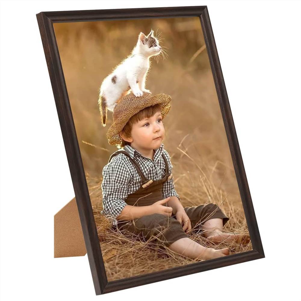 Photo Frames Collage 5 pcs for Wall or Table Black 50x60 cm MDF