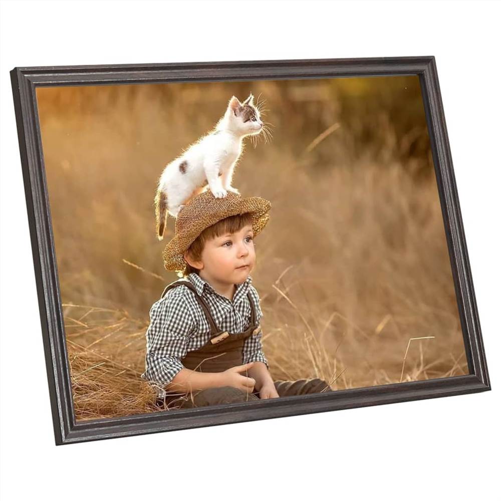 Photo Frames Collage 5 pcs for Wall or Table Black 50x60 cm MDF