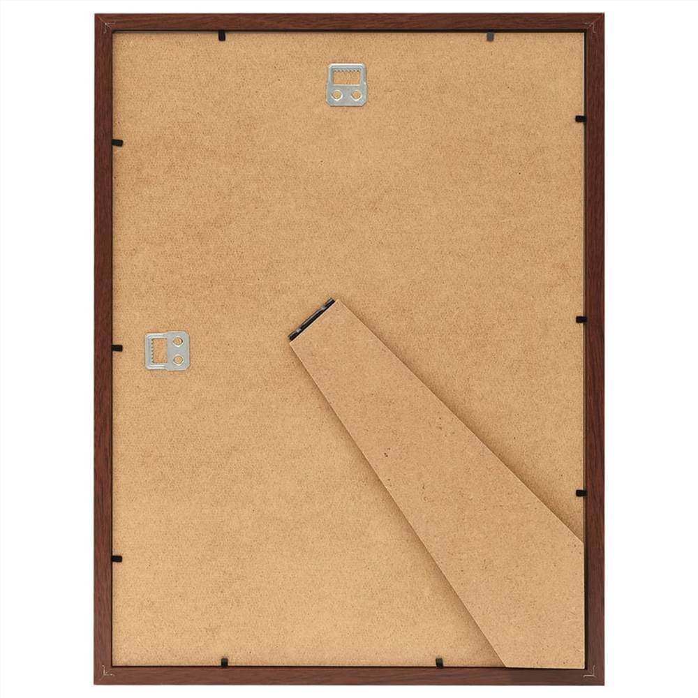 Photo Frames Collage 5 pcs for Wall or Table Brown 50x60 cm MDF