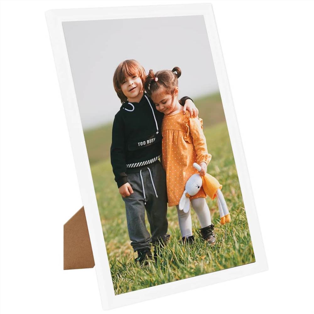 Photo Frames Collage 5 pcs for Wall or Table White 50x70 cm MDF