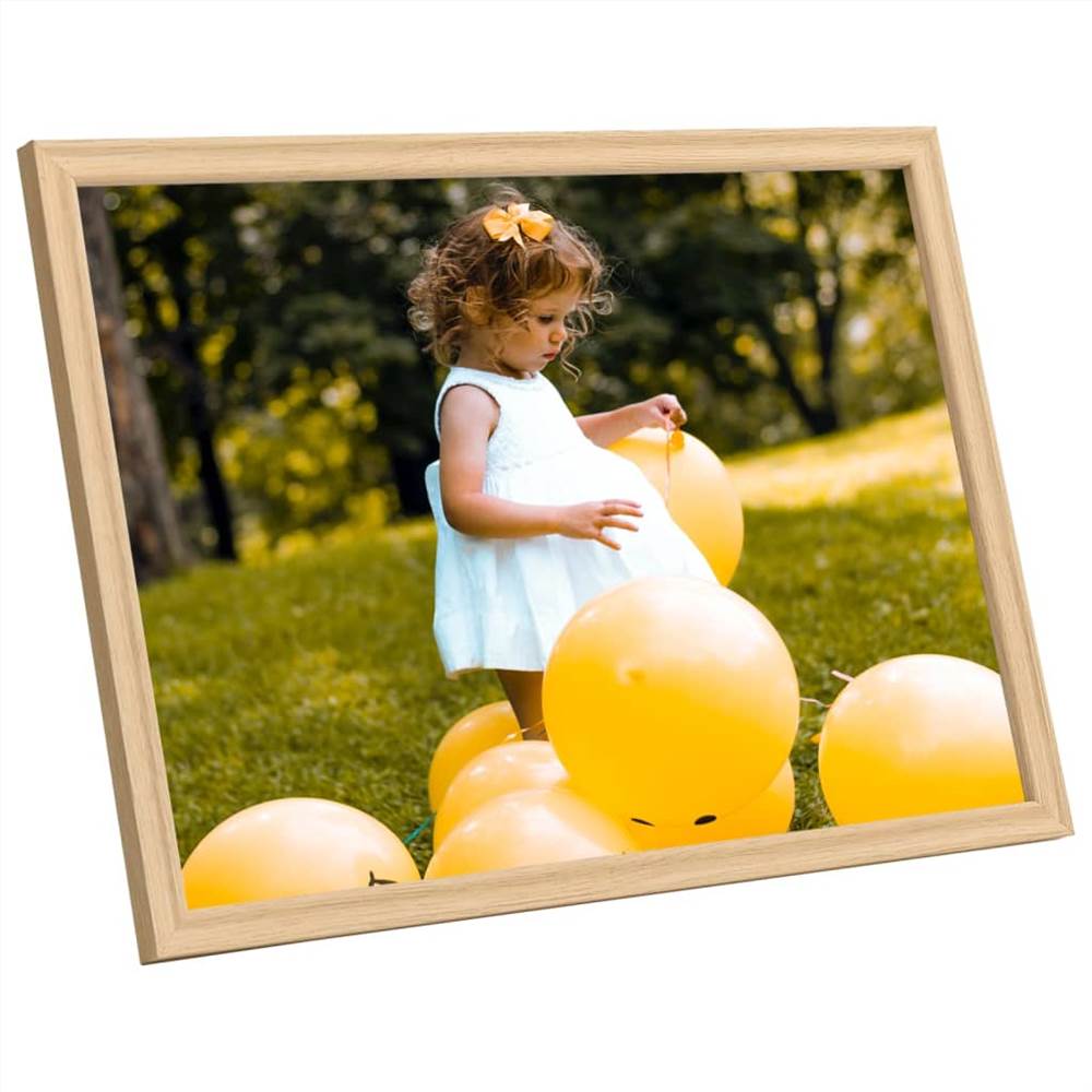 Photo Frames Collage 5pcs for Wall or Table Light Oak 42x59.4cm