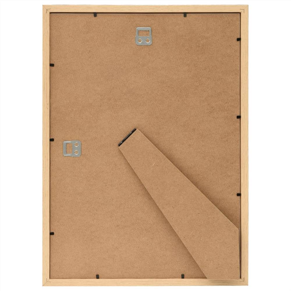 Photo Frames Collage 5pcs for Wall or Table Light Oak 42x59.4cm