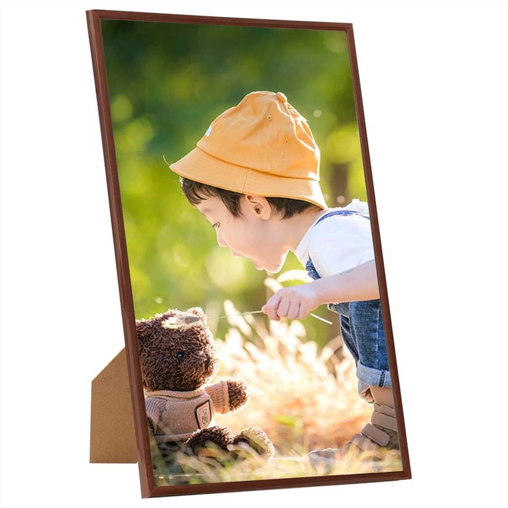 Photo Frames Collage 10pcs for Wall or Table Bronze 13x18cm MDF