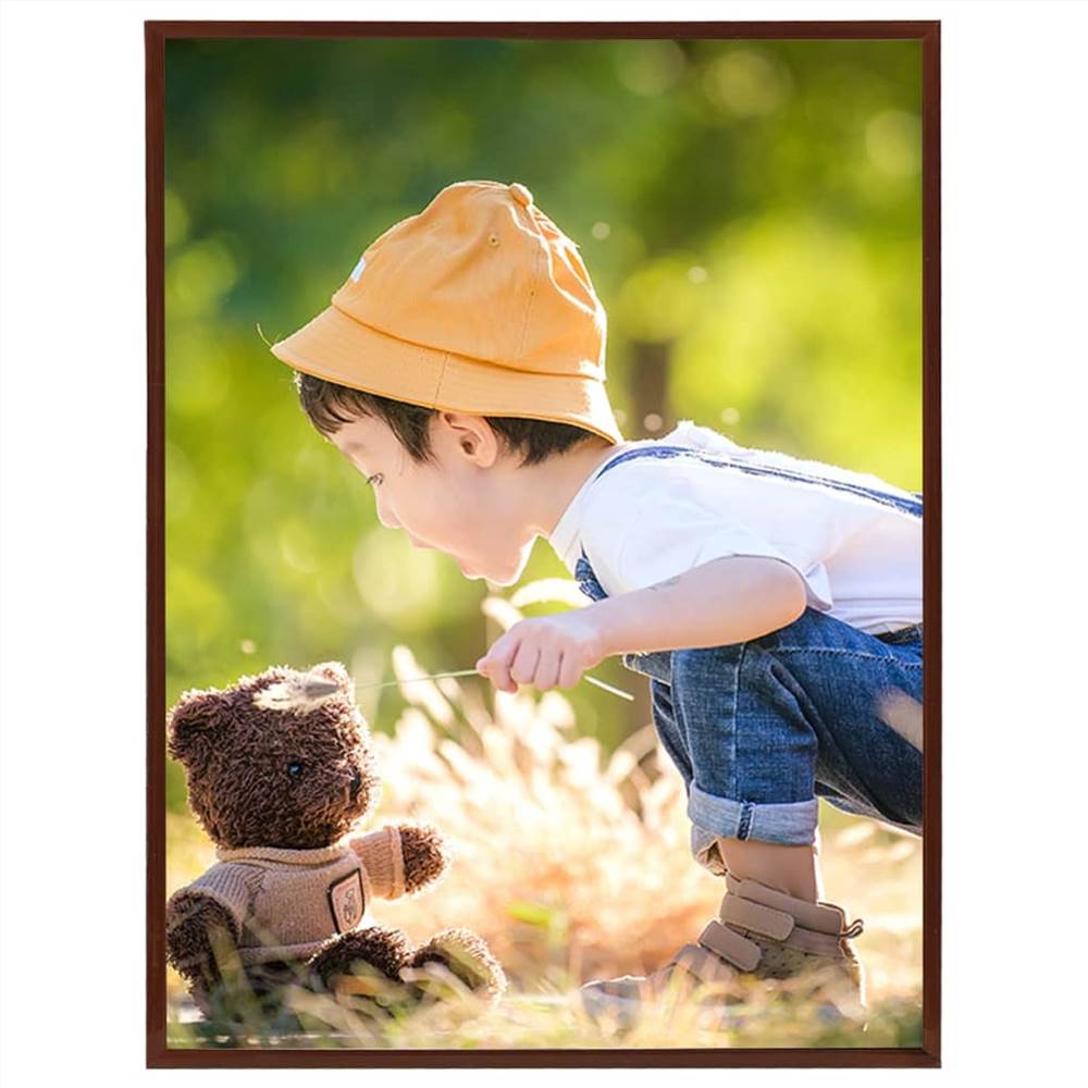 Photo Frames Collage 5 pcs for Wall or Table Bronze 50x60cm MDF