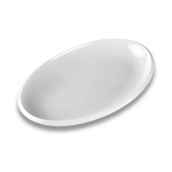 

Oval Small Ceramic Porcelain Serving Platter (16,5 x 2,5 x 25 cm)