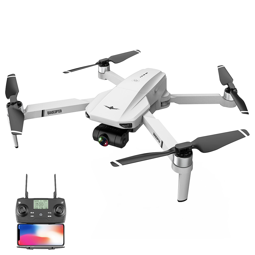 

KF102 6K Camera GPS 5G WIFI FPV 2-Axis Self-stabilizing Mechanical Gimbal 25mins Flight Time Brushless Foldable RC Drone - One Battery