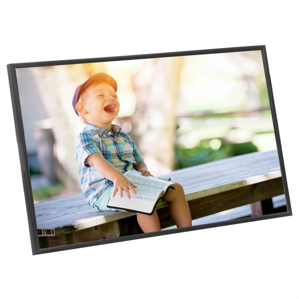 Photo Frames Collage 3 pcs for Wall or Table Black 70x90 cm MDF