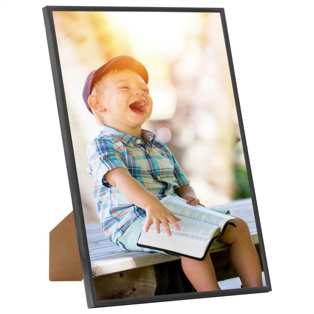Photo Frames Collage 5 pcs for Wall or Table Black 18x24 cm MDF