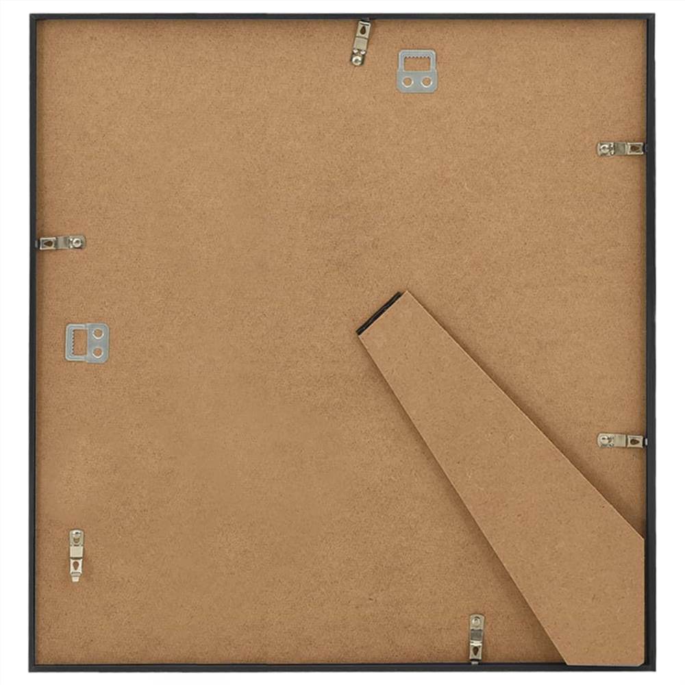 Photo Frames Collage 5 pcs for Wall or Table Black 20x20 cm MDF