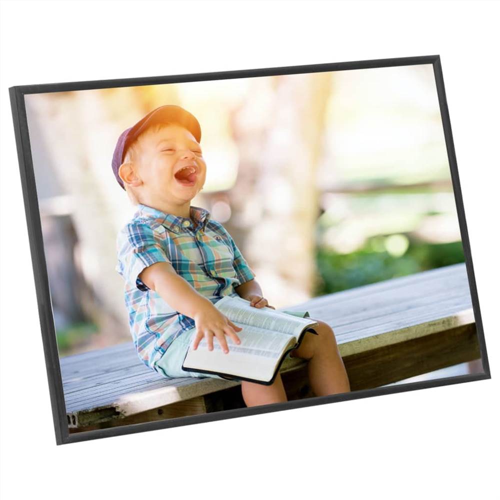 Photo Frames Collage 5 pcs for Wall or Table Black 40x50 cm MDF