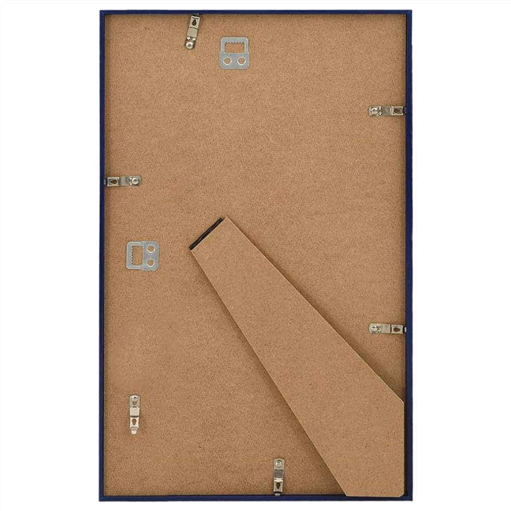 Photo Frames Collage 5 pcs for Wall or Table Blue 20x25 cm MDF