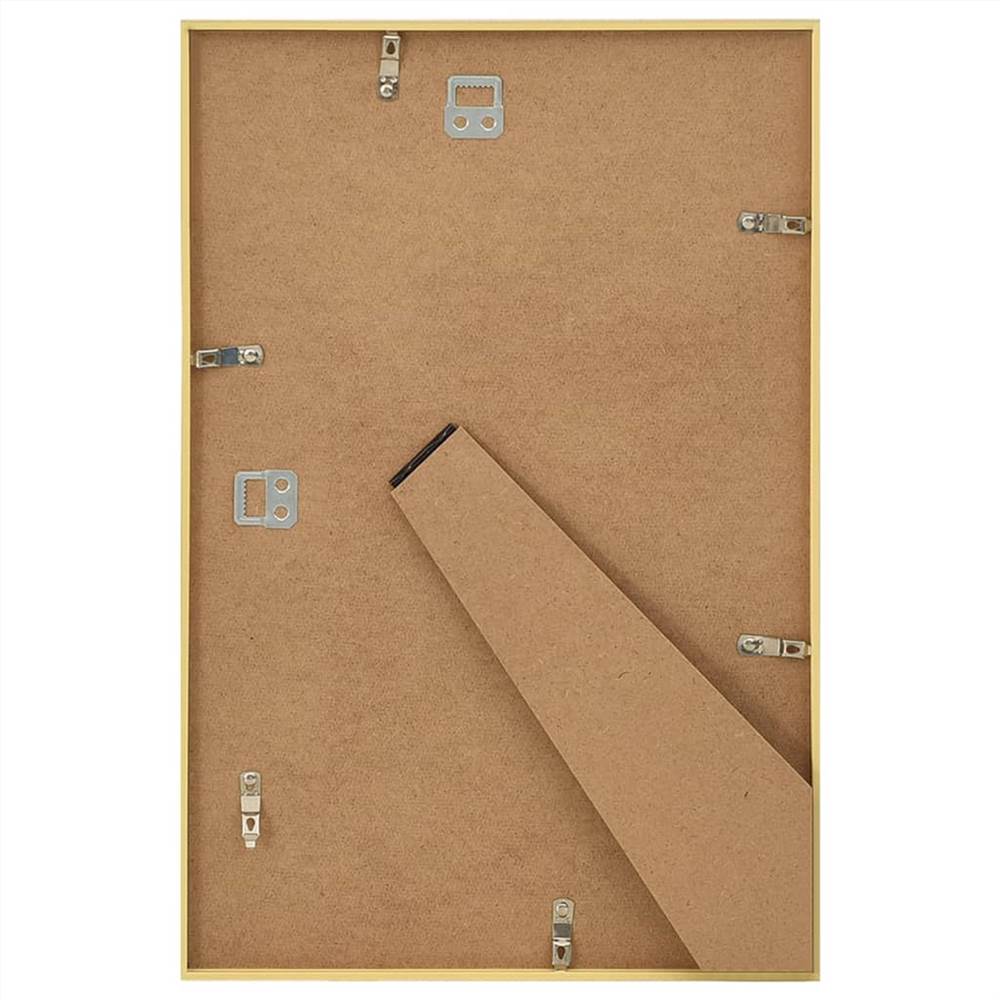 Photo Frames Collage 5 pcs for Wall or Table Gold 50x70 cm MDF