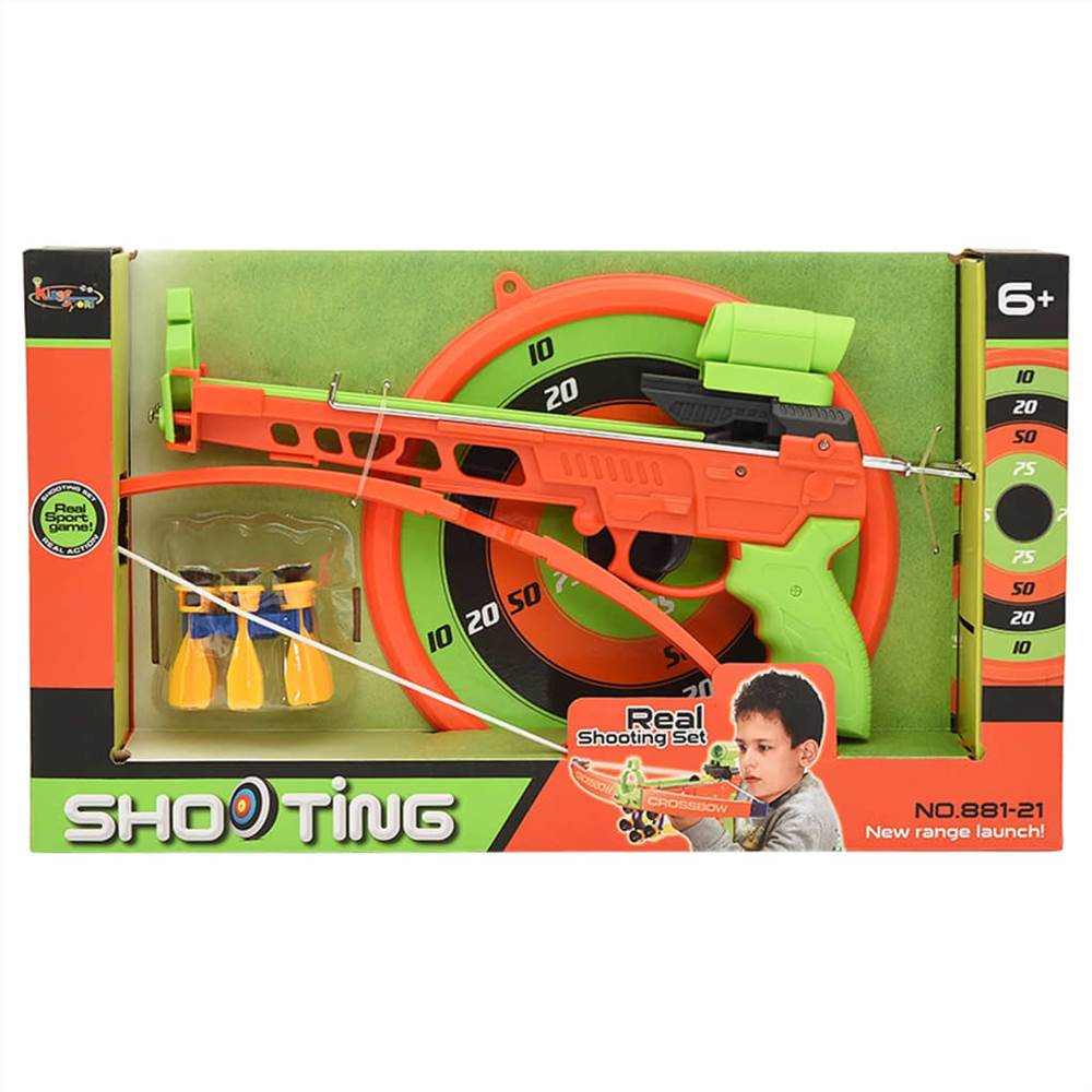 Children Crossbow and Dart Archery Set with Target