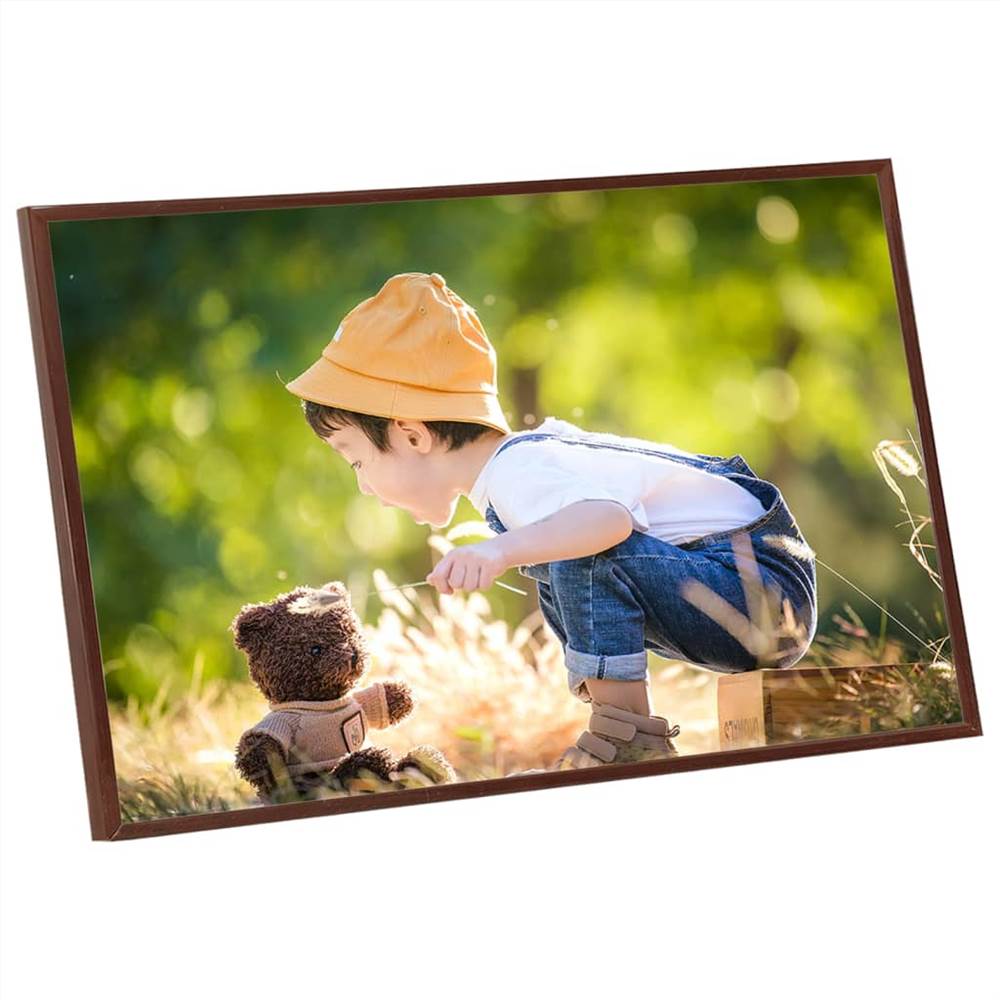 Photo Frames Collage 3 pcs for Wall or Table Bronze 50x70cm MDF