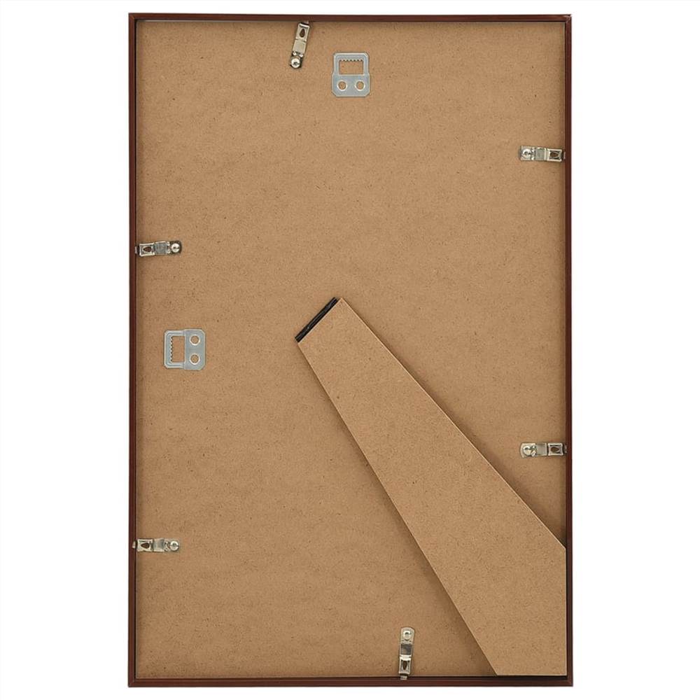 Photo Frames Collage 3 pcs for Wall or Table Bronze 50x70cm MDF