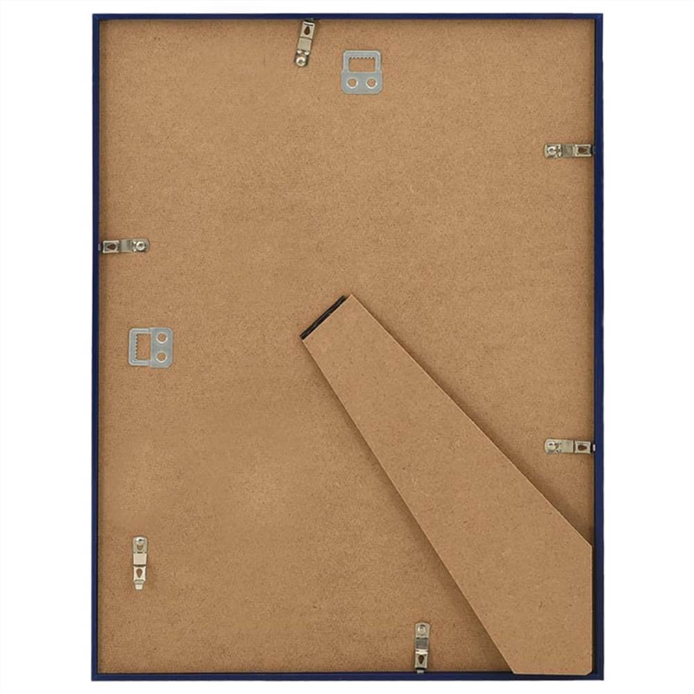Photo Frames Collage 5 pcs for Wall or Table Blue 50x60 cm MDF