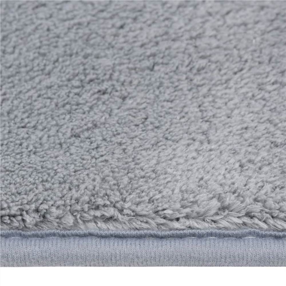 Teddy Rug Grey 270x180 cm