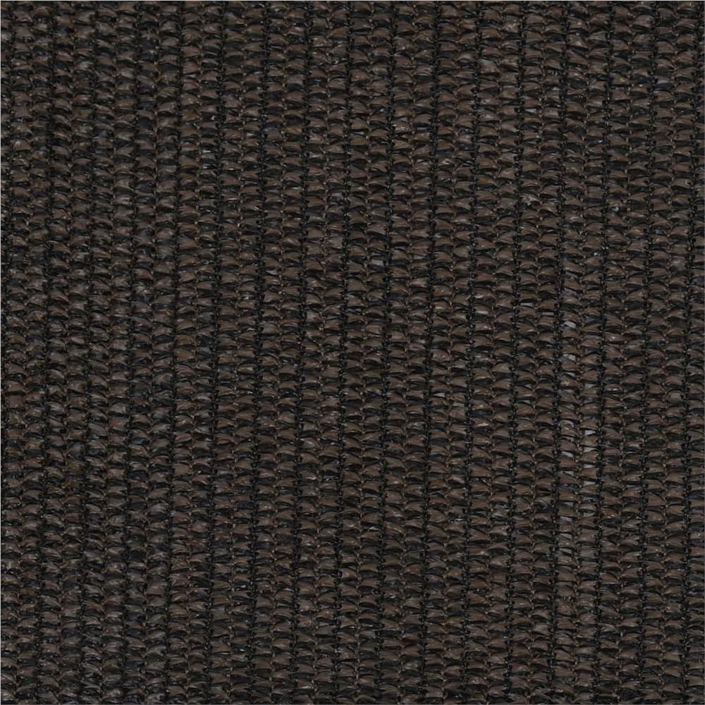 310796 Tent Carpet 200x200 cm Brown