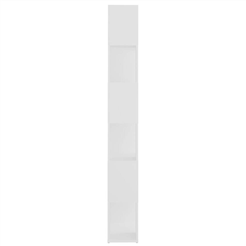 Book Cabinet Room Divider White 60x24x186 cm