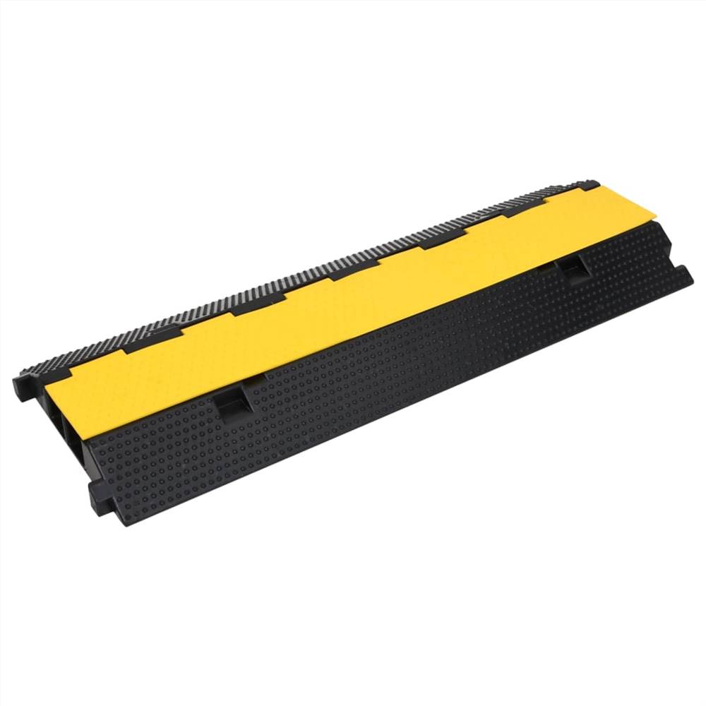 

Cable Protector Ramp with 2 Channels 100 cm Rubber