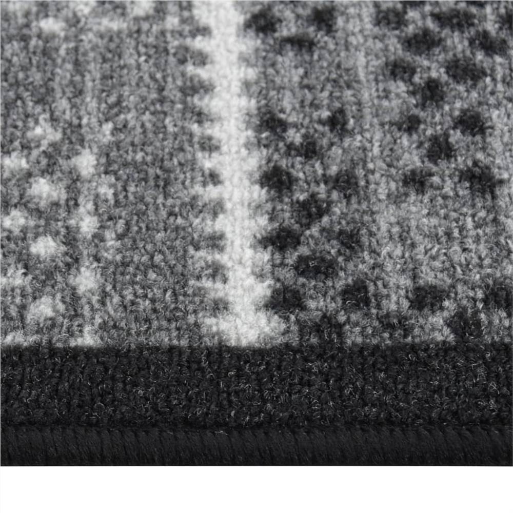 Carpet Runner Black 80x600 cm
