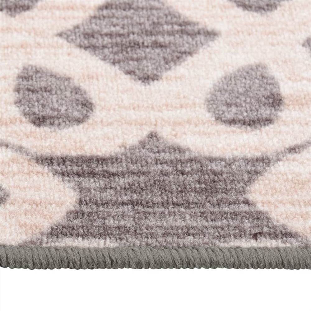 Carpet Runner Brown 80x400 cm