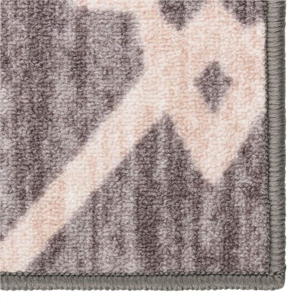 Carpet Runner Brown 80x400 cm
