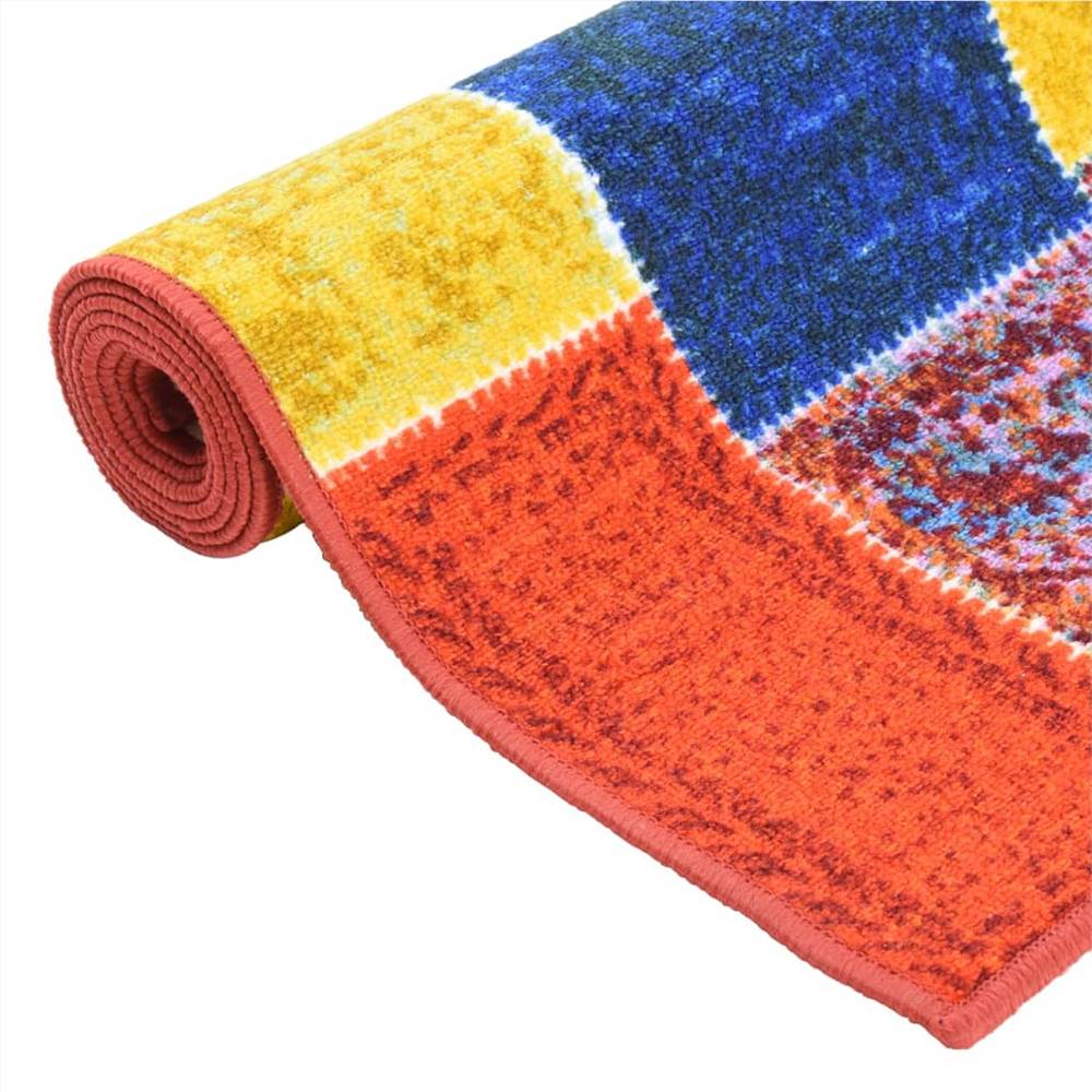 Carpet Runner Multicolour 80x100 cm